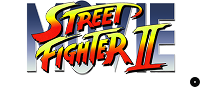 Street Fighter II Movie title screen for Sega Saturn